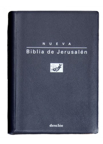 Nueva biblia de jerusalen. Edicion Bolsillo tapa blanda con funda plástica