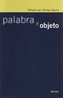 Palabra y objeto