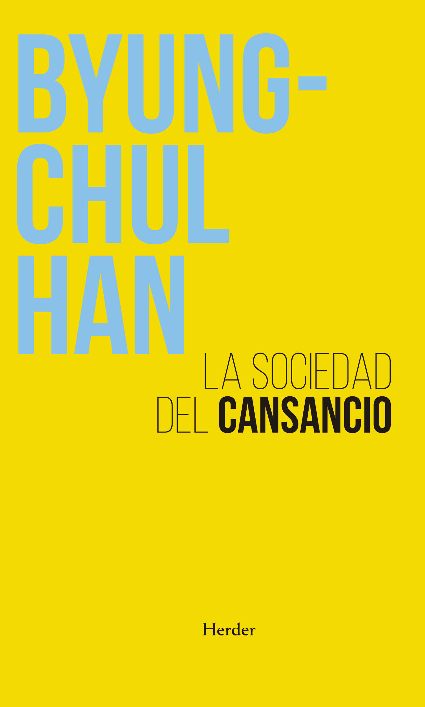 La Sociedad del Cansancio